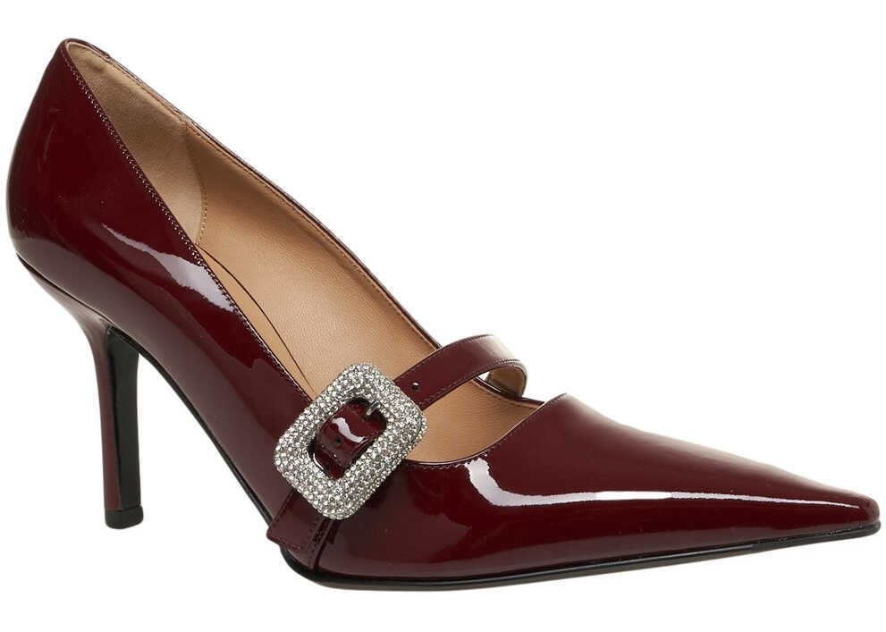 Pantofi cu toc Gender Patent leather pumps Red Femei (BM 19035496) 3