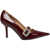 Gender Patent leather pumps Red