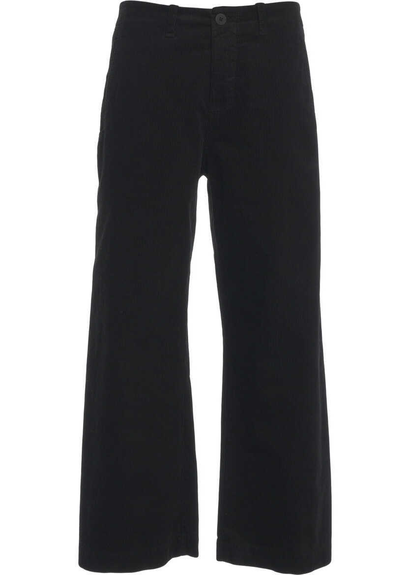 Pantaloni casual Transit Wide leg pants Black Barbati (BM 19035499) 2