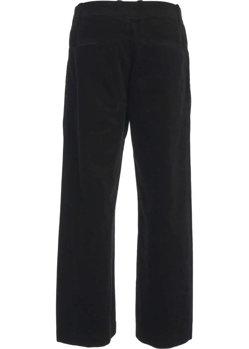 Pantaloni casual Transit Wide leg pants Black Barbati (BM 19035499) 4
