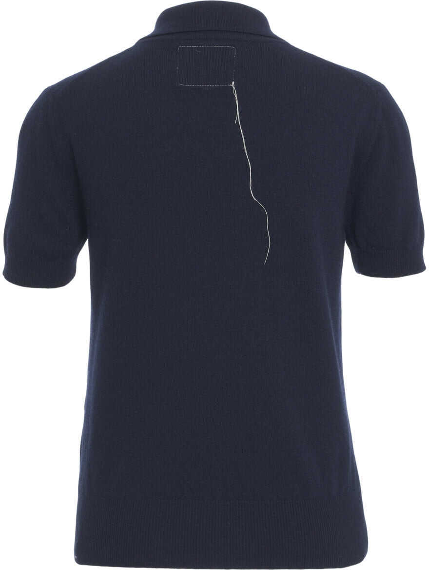 Tricouri Polo Jei O Knit polo shirt Blue Femei (BM 19035505) 3
