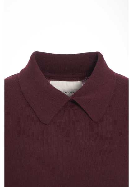 Tricouri Polo Jei O Knit polo shirt Red Femei (BM 19035505) 4