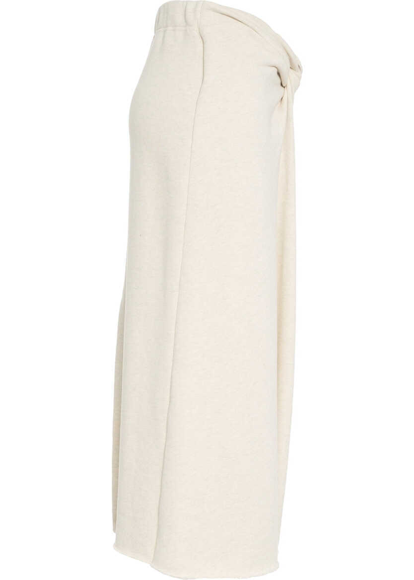 Fuste lungi Viktoriachan Maxi skirt Tatiana Beige Femei (BM 19035511) 3