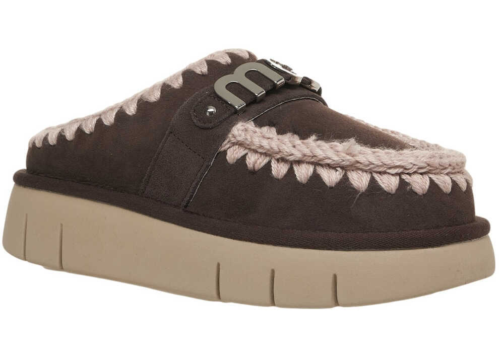 Sandale Mou Clogs Bounce Brown Femei (BM 19035517) 3