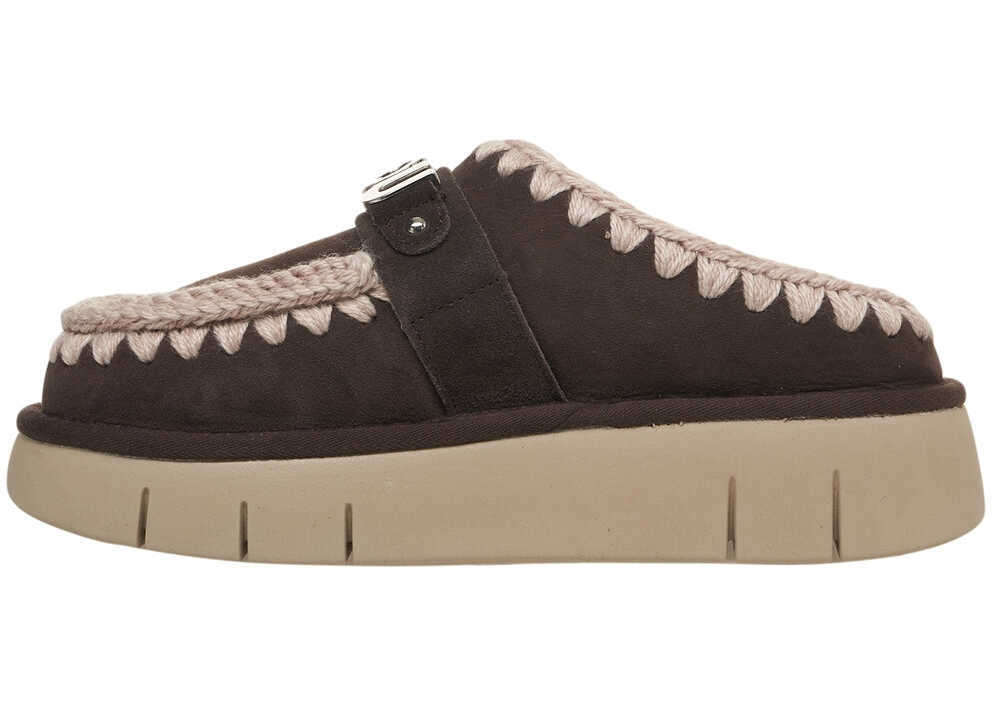 Sandale Mou Clogs Bounce Brown Femei (BM 19035517) 4