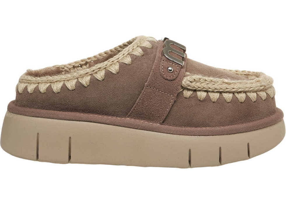 Sandale Mou Clogs Bounce Beige Femei (BM 19035517) 2