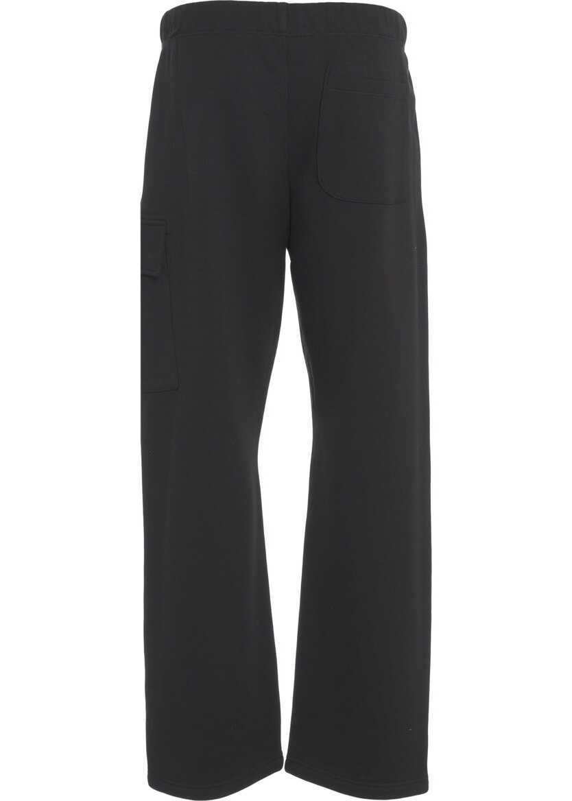 Pantaloni de trening C.P. Company Joggers with cargo pockets Black Barbati (BM 19035535) 4