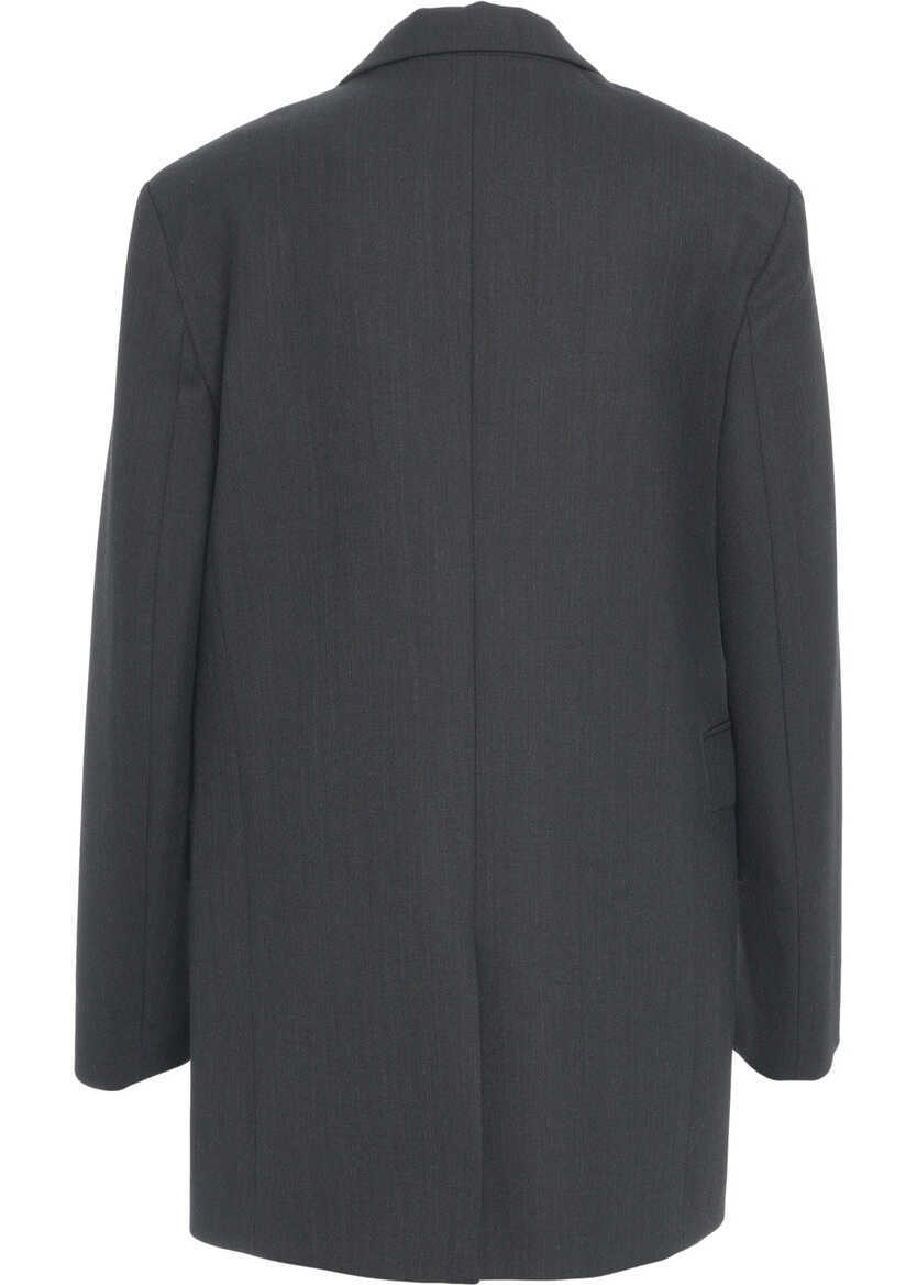 Sacouri Otto d ame Oversize blazer Grey Femei (BM 19035538) 3