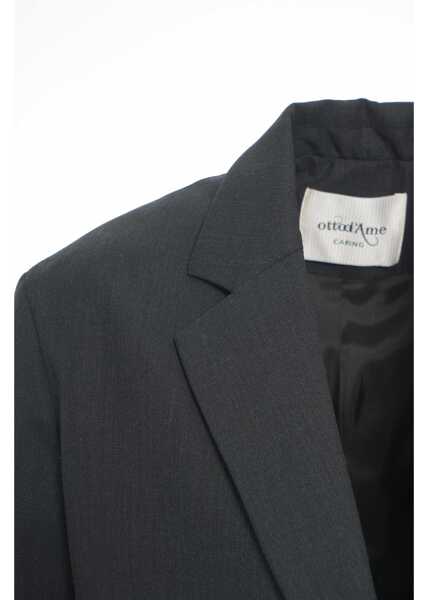 Sacouri Otto d ame Oversize blazer Grey Femei (BM 19035538) 4