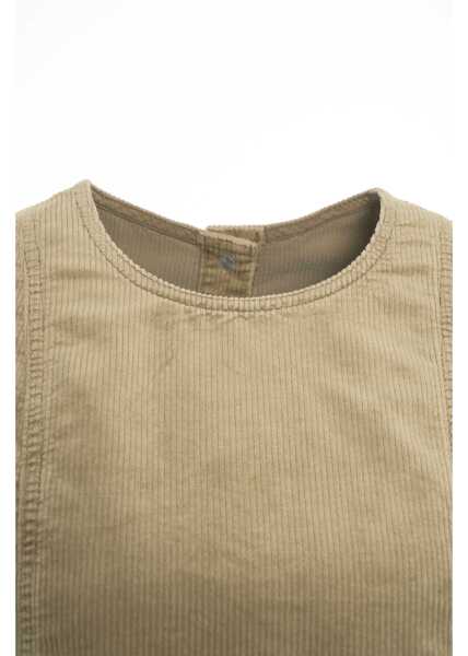 Maiouri Baum und Pferdgarten Corduroy top Madinel Olive Femei (BM 19035541) 4