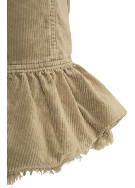 Maiouri Baum und Pferdgarten Corduroy top Madinel Olive Femei (BM 19035541) 5