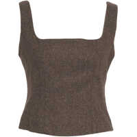 Maiouri Bustier top with square neckline Femei