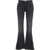 Department Five Flared jeans with frayed hem Black