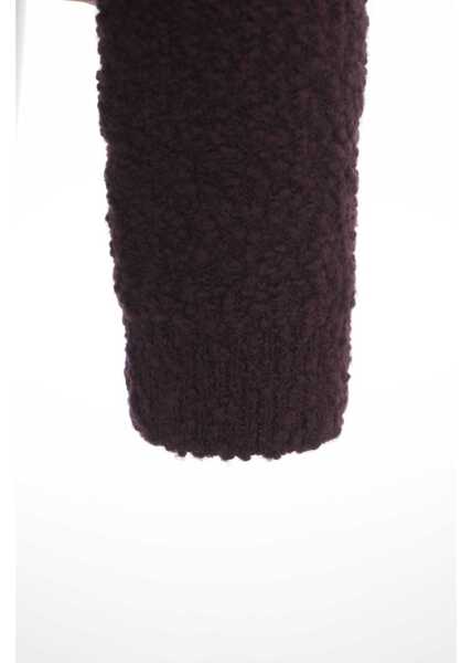 Tricouri Polo Elisabetta Franchi Boucl knit polo Red Femei (BM 19035571) 5