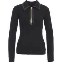 Tricouri Polo Elisabetta Franchi Bouclé knit polo