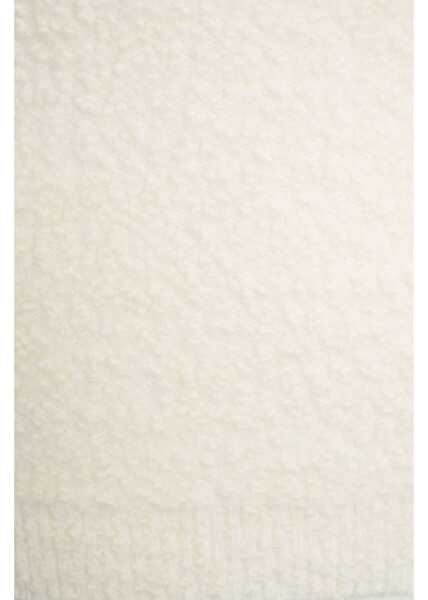 Tricouri Polo Elisabetta Franchi Boucl knit polo White Femei (BM 19035571) 7