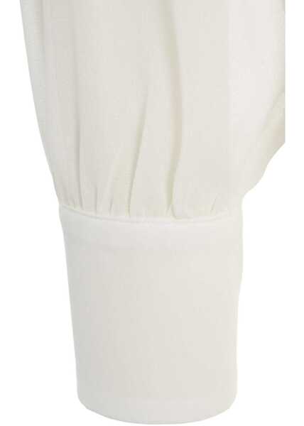 Bluze Elisabetta Franchi Blouse with chain detail White Femei (BM 19035577) 4