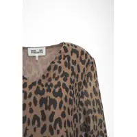 Rochii scurte Dama - Rochii scurte Baum und Pferdgarten Dress with animal print Agnel Brown Femei (BM 19035601) - B-mall.ro