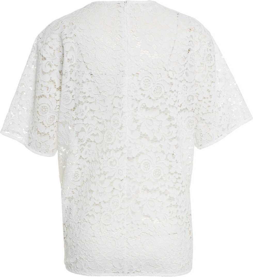 Tricouri Baum und Pferdgarten Lace t-shirt Mandie White Femei (BM 19035604) 3