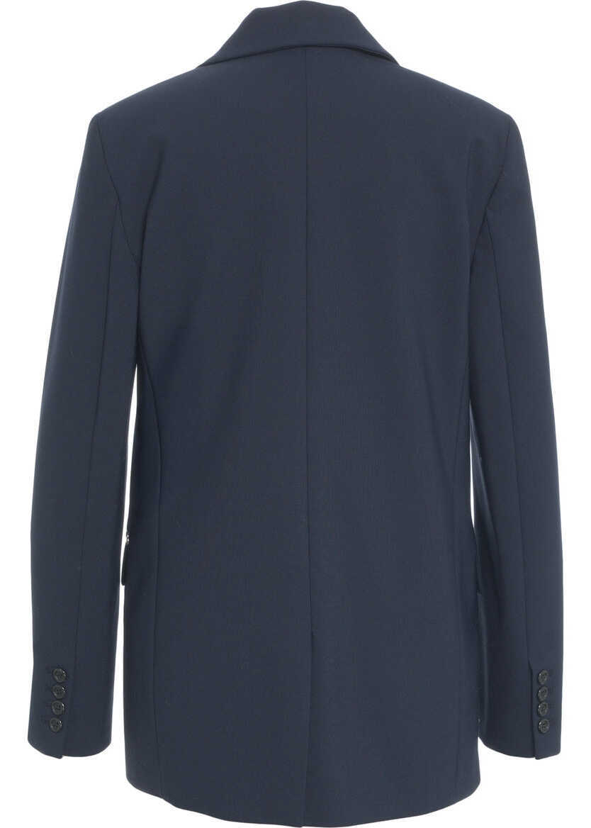 Sacouri Otto d ame Single-breasted blazer Blue Femei (BM 19035613) 3