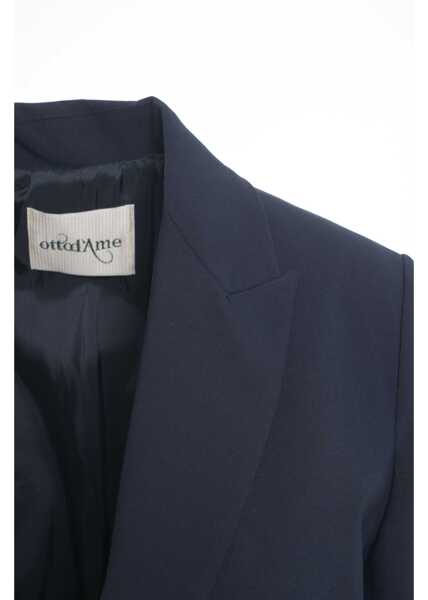 Sacouri Otto d ame Single-breasted blazer Blue Femei (BM 19035613) 4