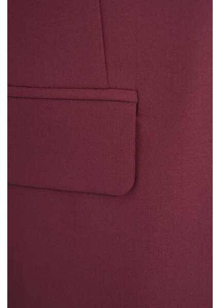 Sacouri Otto d ame Single-breasted blazer Red Femei (BM 19035613) 5