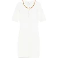 Rochii scurte Elisabetta Franchi Mini dress with chain details