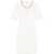 Elisabetta Franchi Mini dress with chain details White