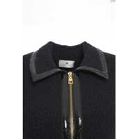 Rochii scurte Dama - Rochii scurte Elisabetta Franchi Boucl knit dress Black Femei (BM 19035628) - B-mall.ro