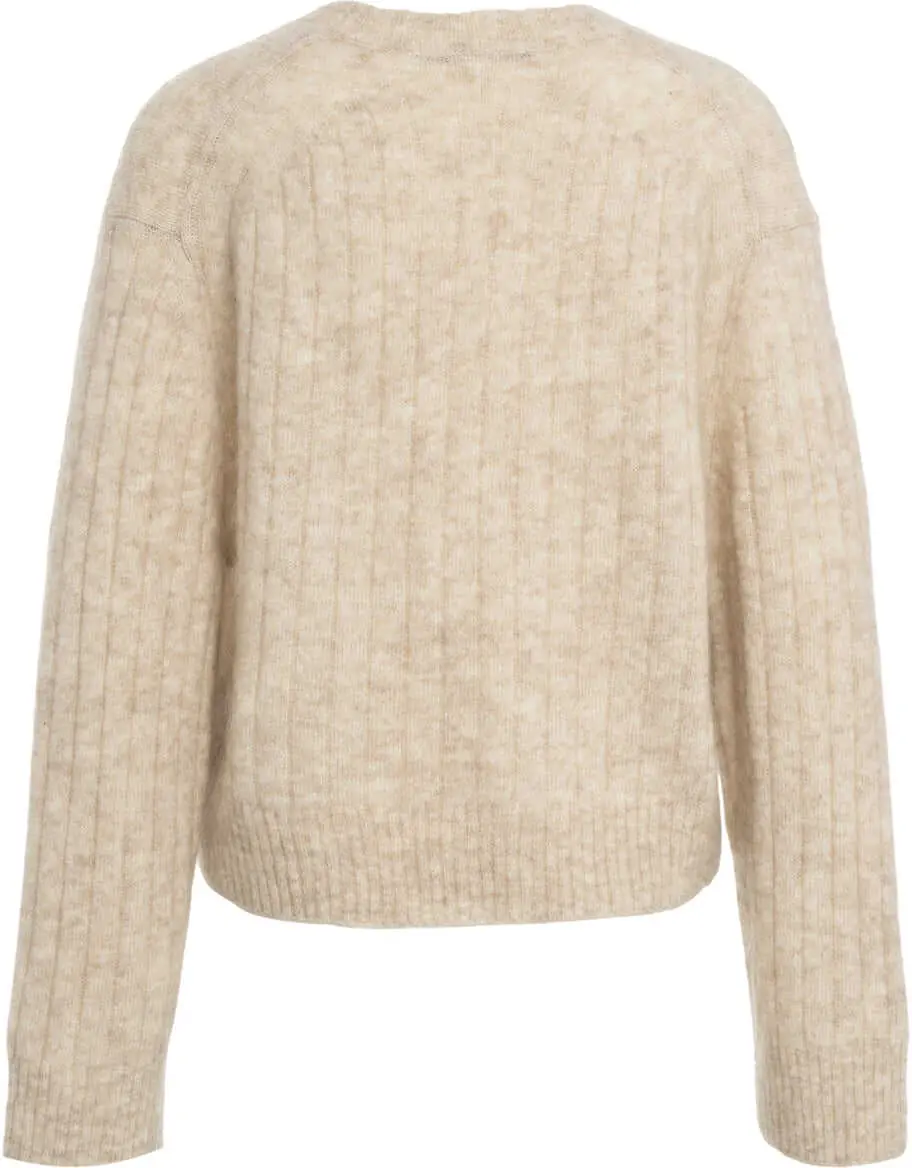 Pulovere Second Female Sweater Brooky Beige Femei (BM 19035646) 3