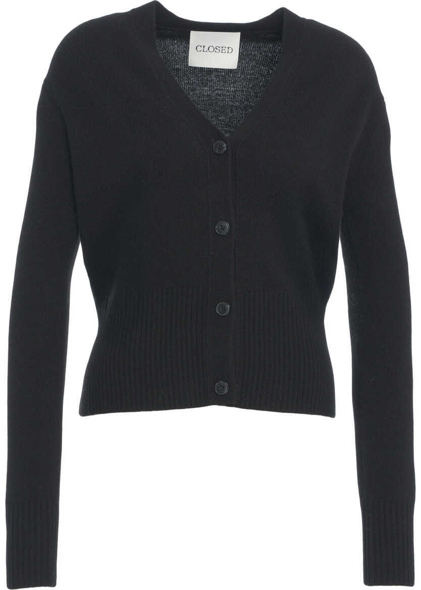 Cardigane CLOSED Wool cardigan Black Femei (BM 19035649) 2