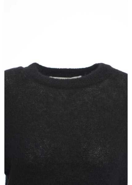 Pulovere Second Female Sweater with Logo detail Solvej Black Femei (BM 19035652) 4