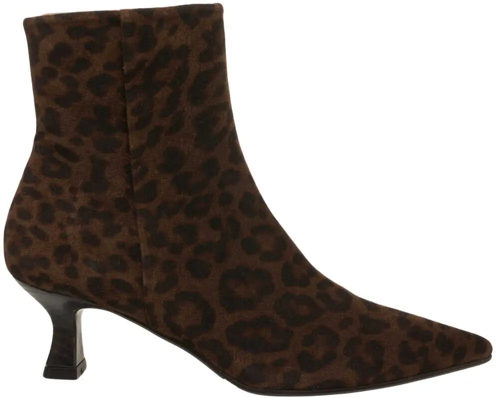 Cizme de iarna Billi Bi Ankle boots with animal print Brown Femei (BM 19035655) 2