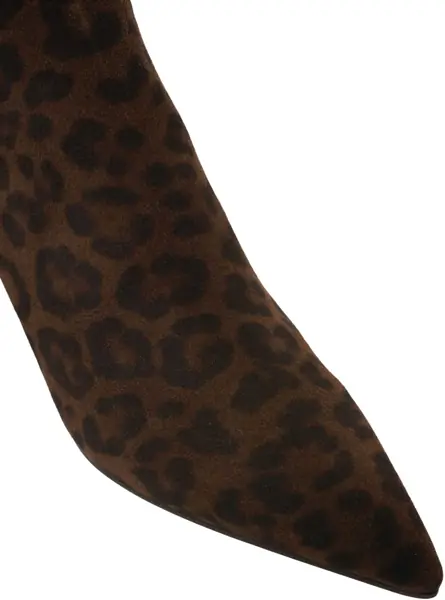 Cizme de iarna Billi Bi Ankle boots with animal print Brown Femei (BM 19035655) 5