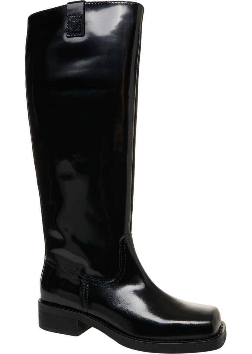 Cizme de iarna Billi Bi Patent leather boots Black Femei (BM 19035658) 3