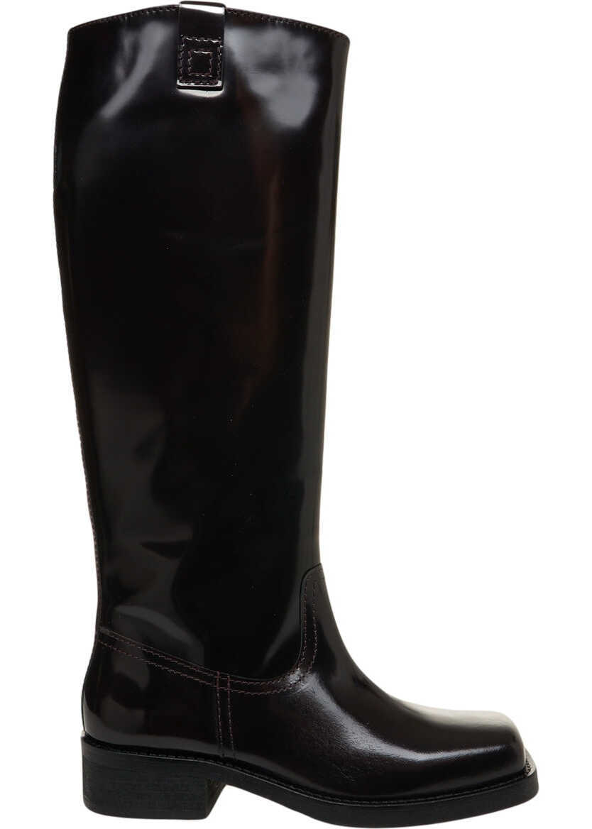 Cizme de iarna Billi Bi Patent leather boots Red Femei (BM 19035658) 2