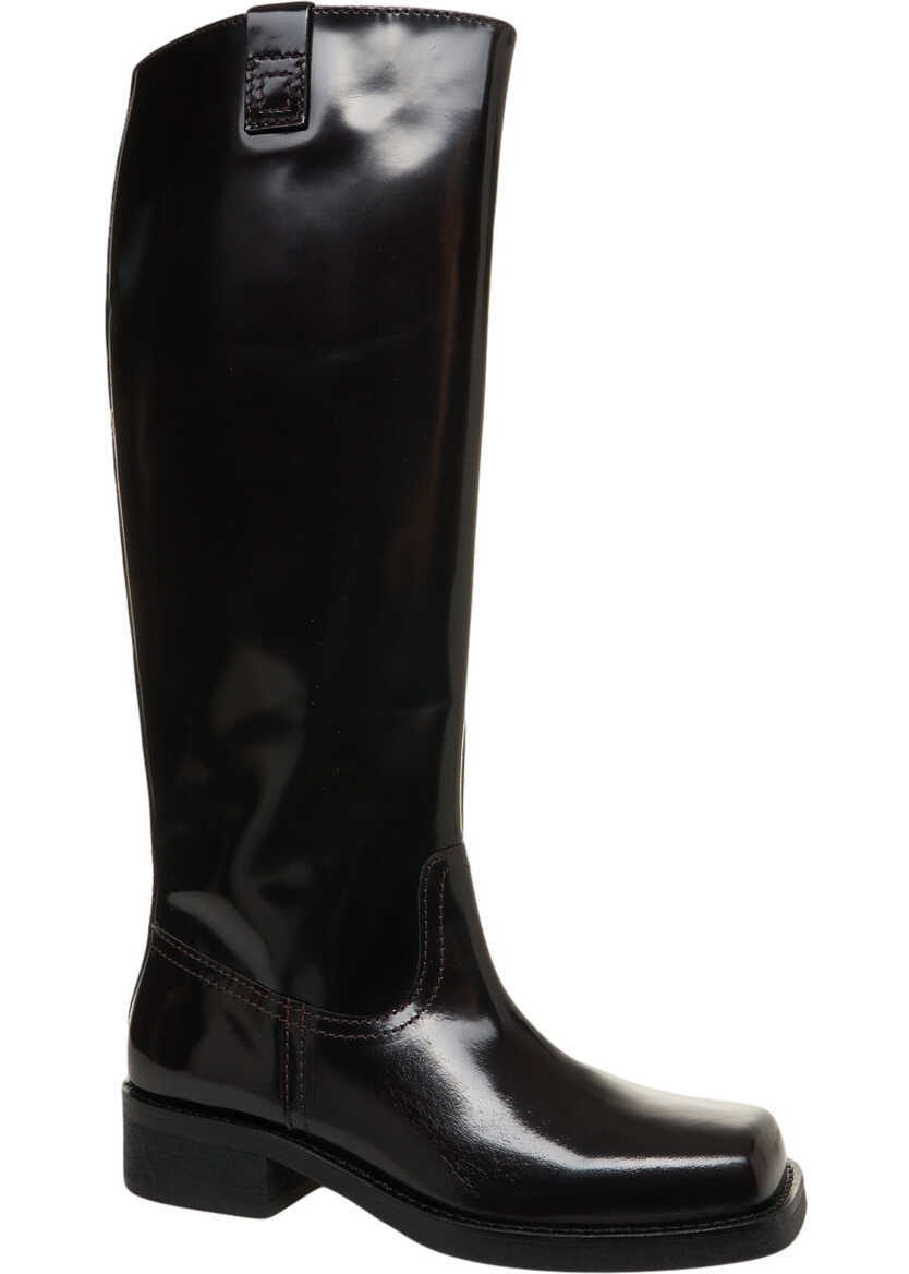 Cizme de iarna Billi Bi Patent leather boots Red Femei (BM 19035658) 3