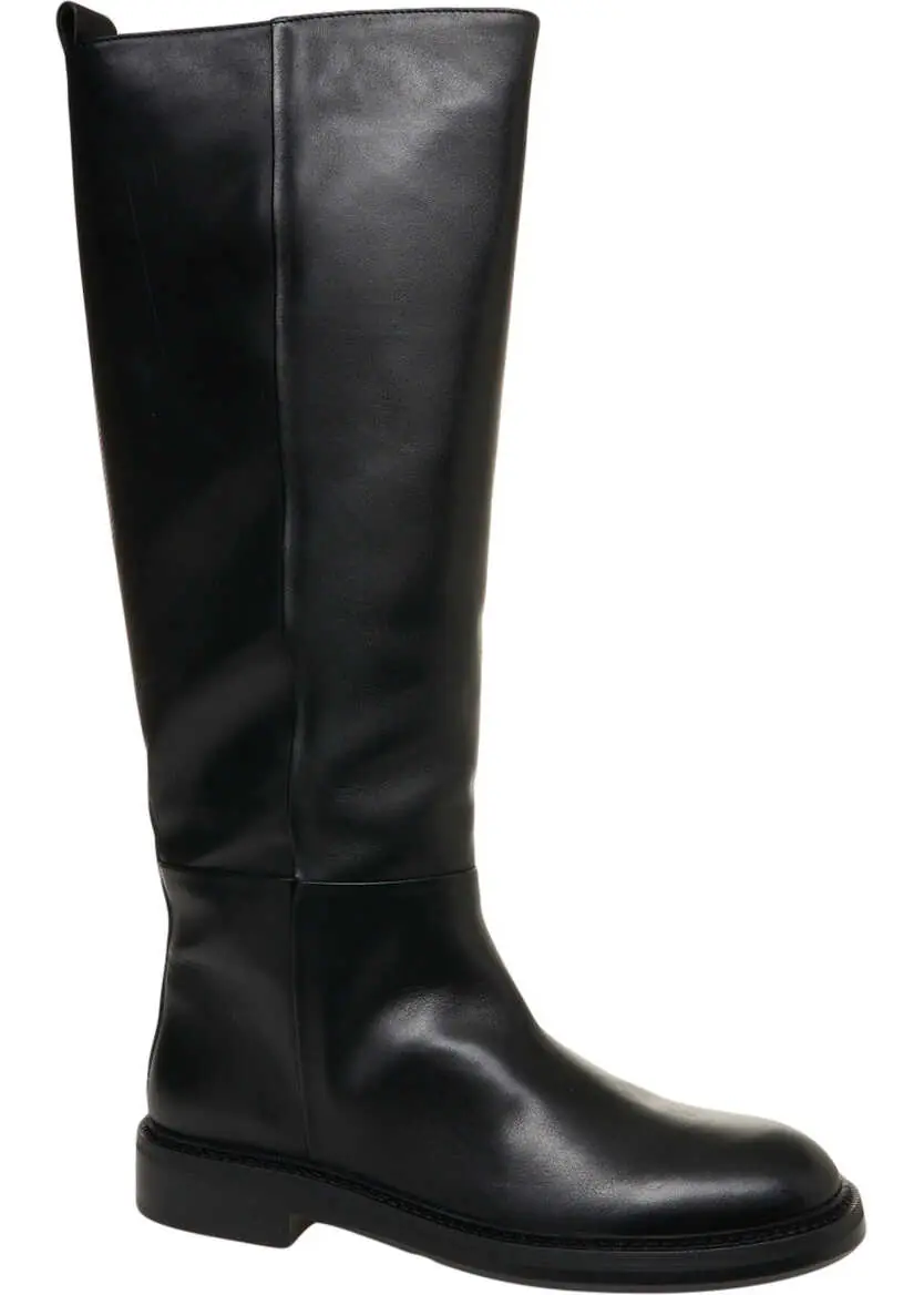Cizme de iarna Billi Bi Smooth leather boots Black Femei (BM 19035661) 3