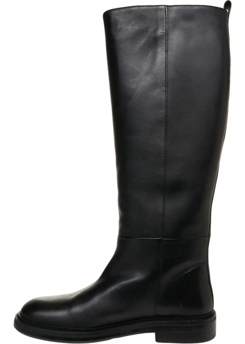 Cizme de iarna Billi Bi Smooth leather boots Black Femei (BM 19035661) 4