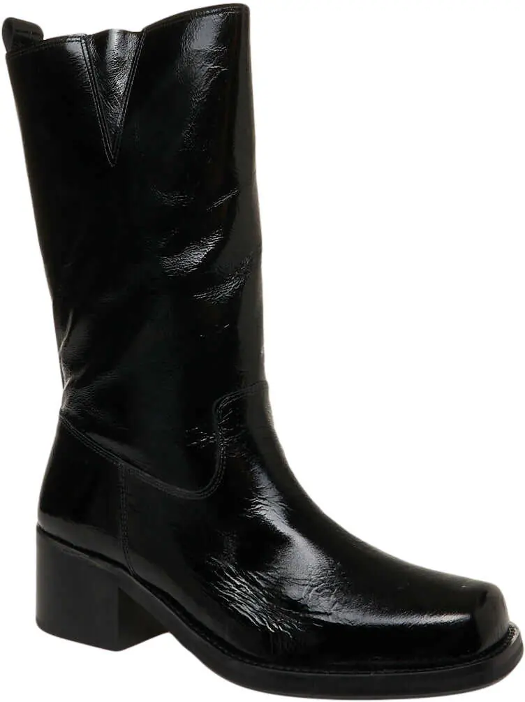 Cizme de iarna Billi Bi Smooth leather boots Black Femei (BM 19035664) 3