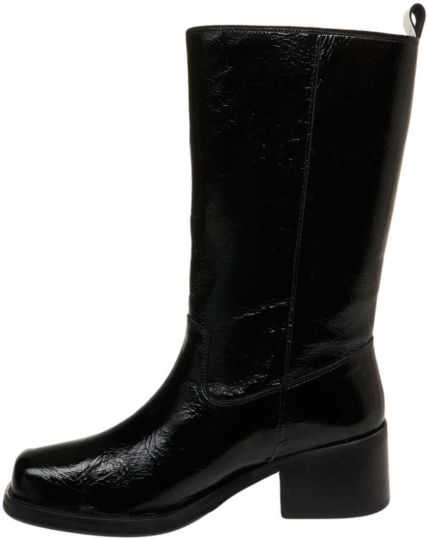 Cizme de iarna Billi Bi Smooth leather boots Black Femei (BM 19035664) 4