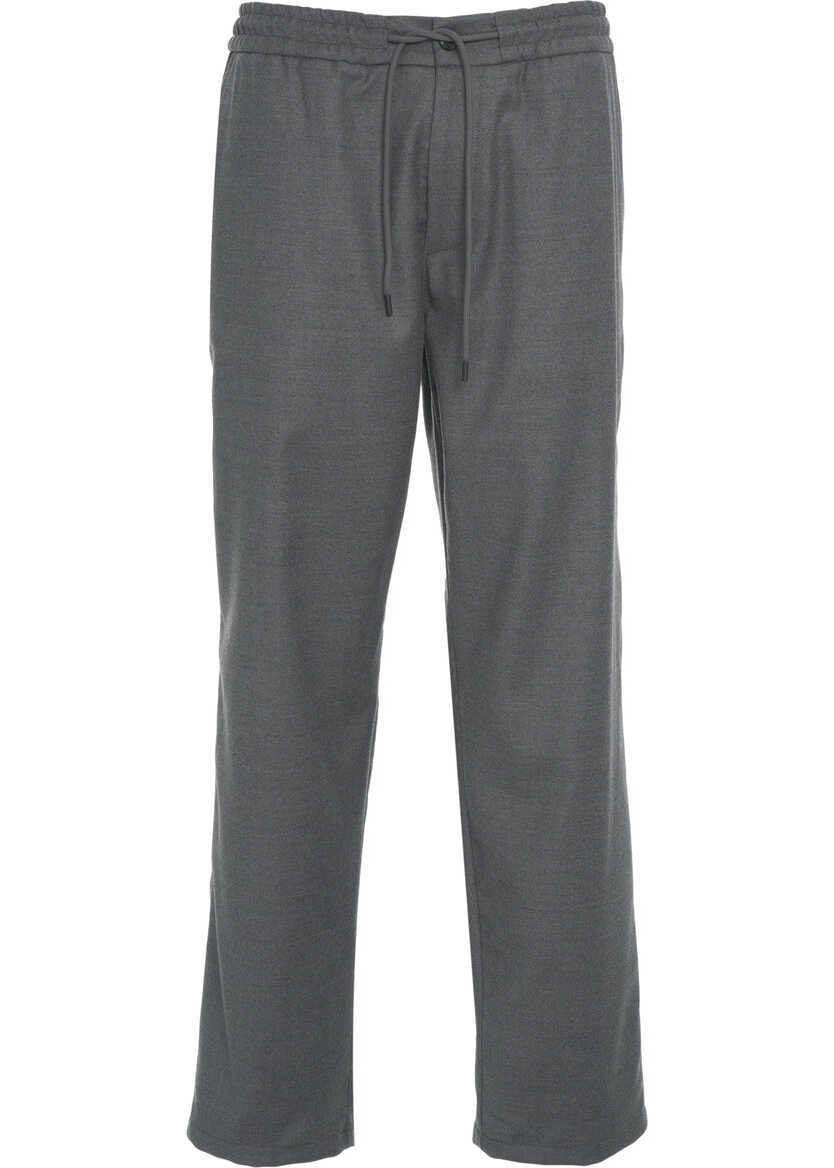 Pantaloni de trening Dondup Flannel pants Noel Grey Barbati (BM 19035670) 1