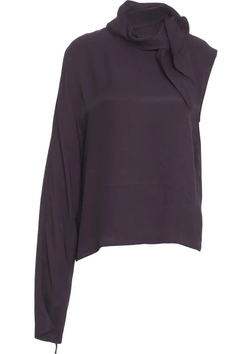 Bluze Herskind Asymmetrical blouse Maja Purple Femei (BM 19035676) 1