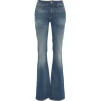 Blugi drepti Bootcut jeans with metallic details Femei