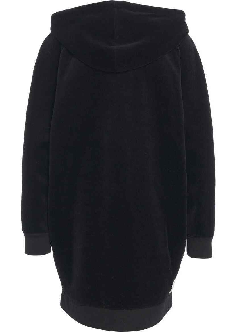 Pantaloni casual Golden Goose Chenille sweatshirt dress Black Femei (BM 19035703) 3