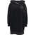Golden Goose Chenille sweatshirt dress Black