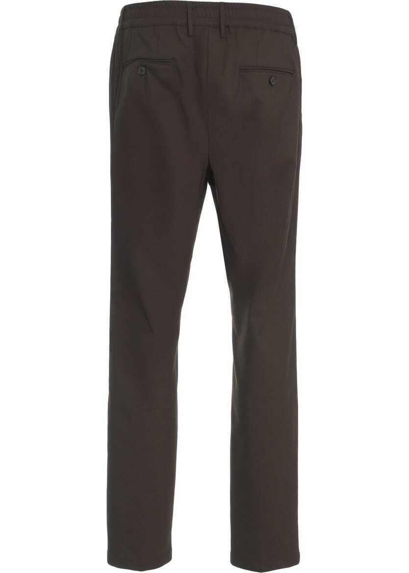 Pantaloni casual Cruna Chino pants Mitte Brown Barbati (BM 19035724) 4