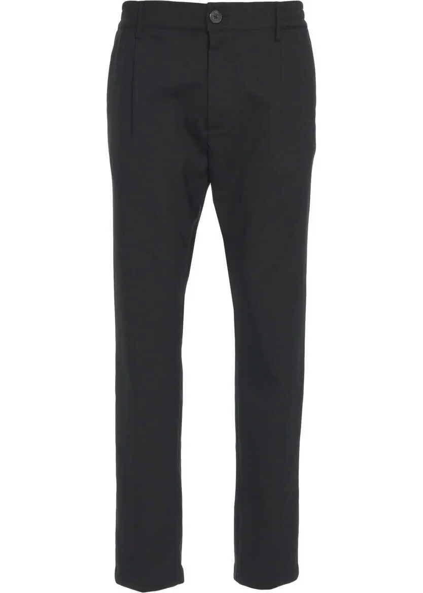 Pantaloni casual Cruna Chino pants Mitte Black Barbati (BM 19035724) 2