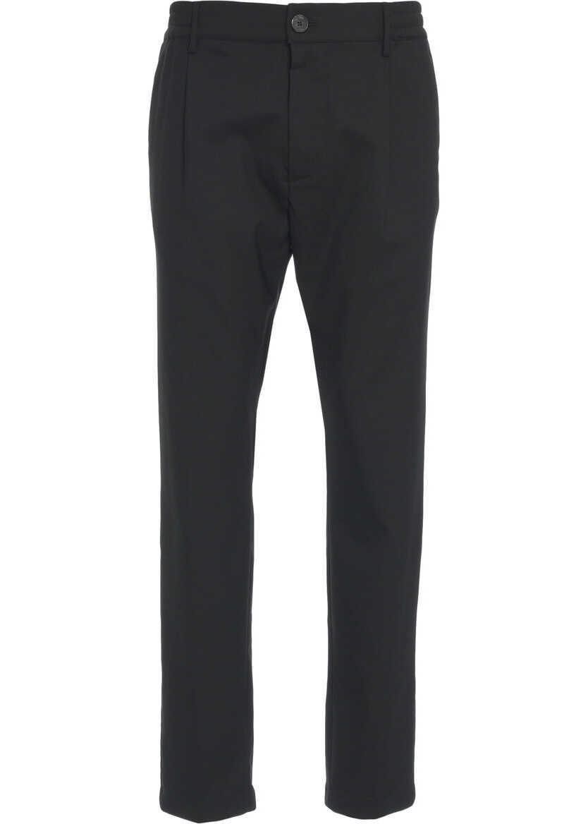 Pantaloni casual Cruna Chino pants Mitte Black Barbati (BM 19035724) 1