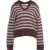 Second Female Striped sweater 'Vienna' Purple